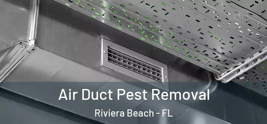 Air Duct Pest Removal Riviera Beach - FL